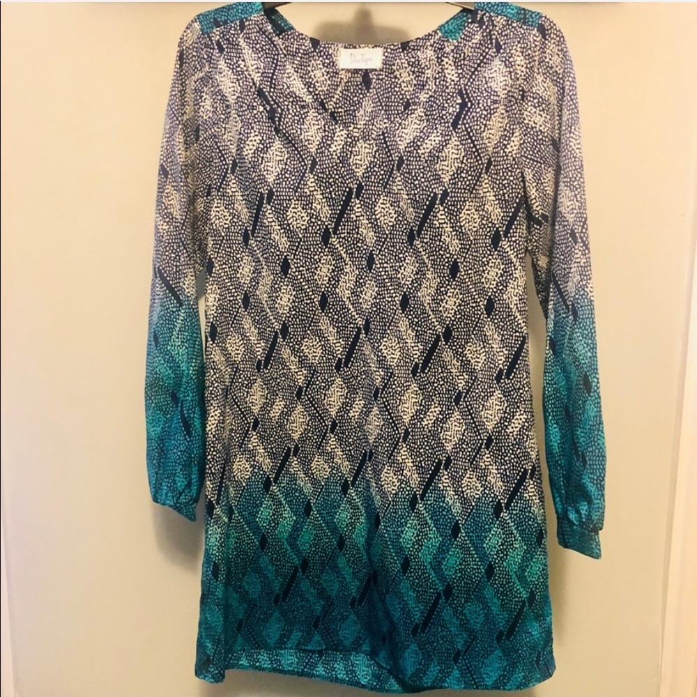 Bluetique Shift Dress